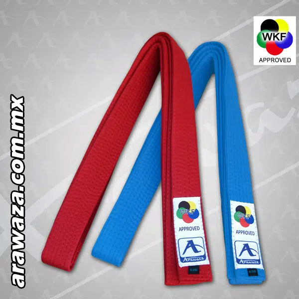 Cinta Arawaza de Kumite estilo Japonés Azul (Distribuidor)