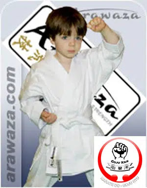 Karategui Blanco Ligero Goju Kan