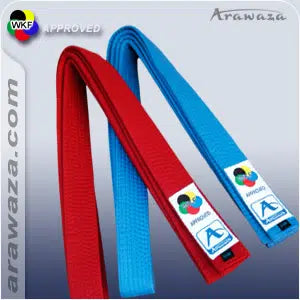 Cinta Arawaza de Kumite estilo Japonés Roja